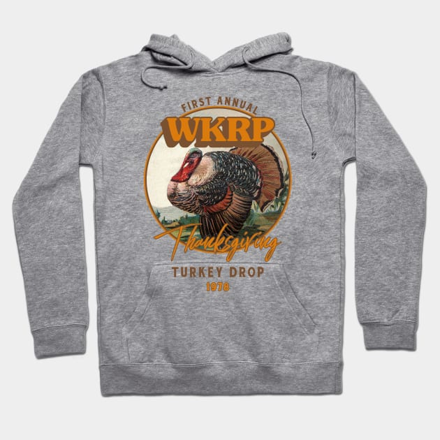 WKRP Turkey Hoodie by nidspag